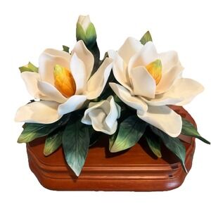 Porcelain Magnolia Music Box San Francisco Music Box Co The Way We Were Works